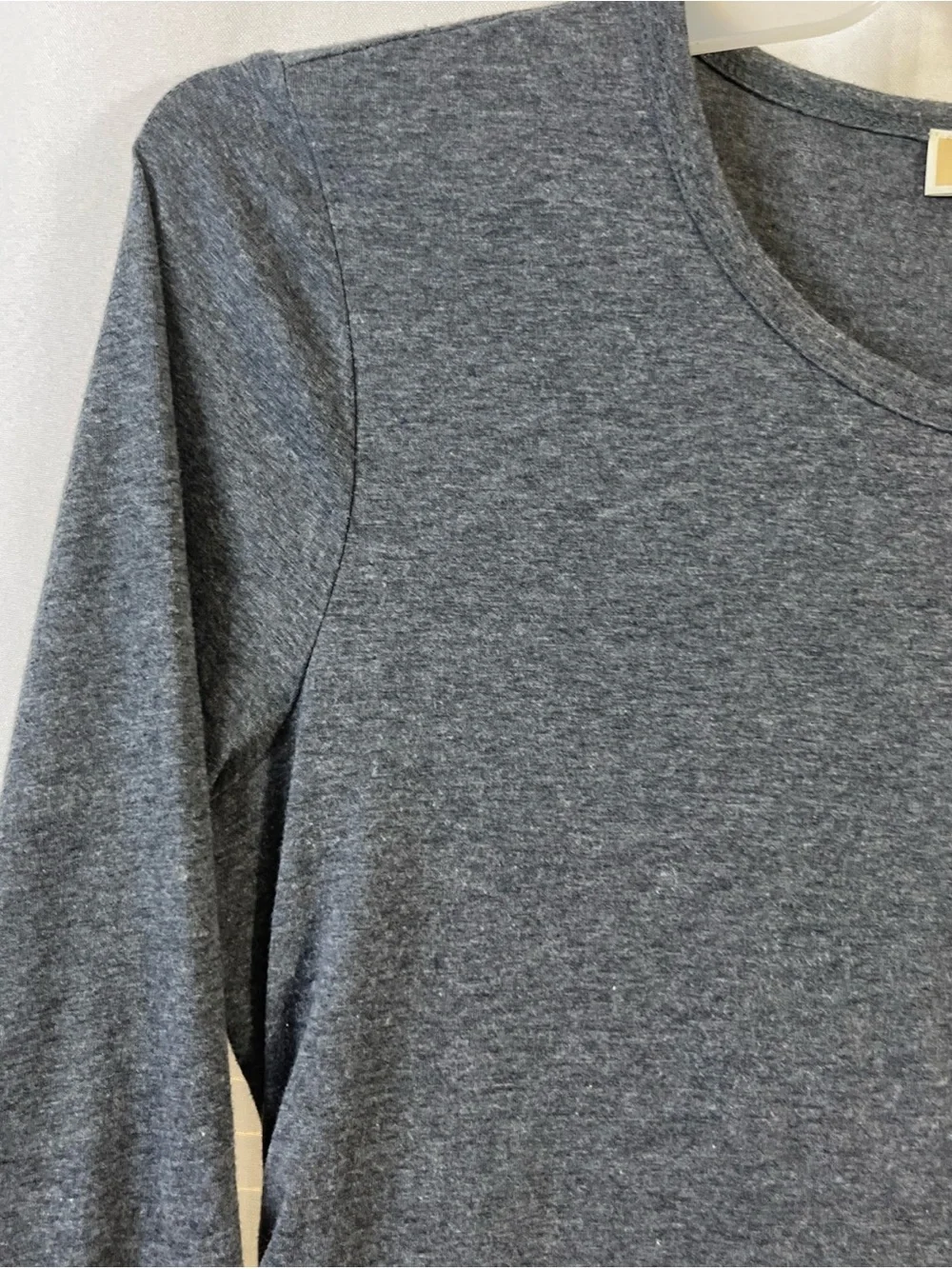 Michael Kors Classic Women's Long Sleeve Top Shoulder Zip Size Large